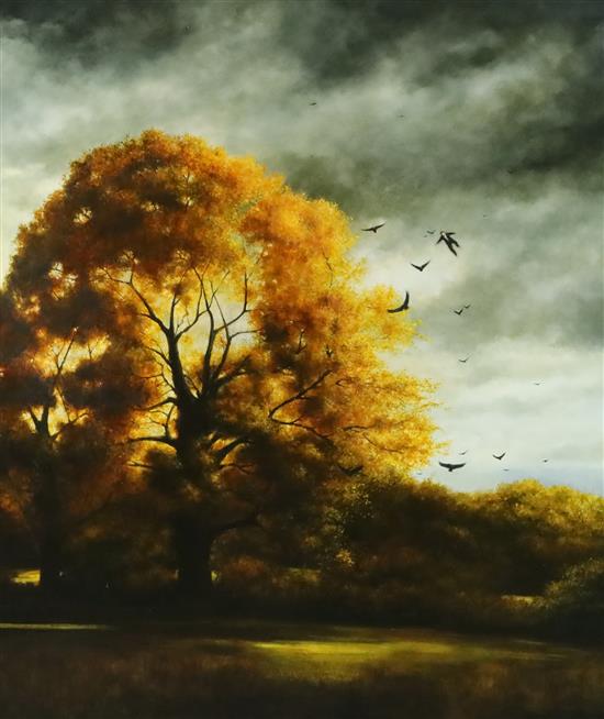 § Andrew Crocker (1962-) That Old Oak Tree 48.5 x 41.5in.